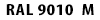 RAL 9010 M